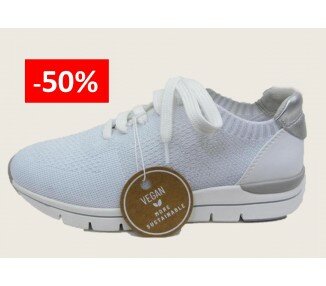 BASKETS MARCO TOZZI BALOO VEGAN COOL BLANC - MARCO TOZZI - AKINO